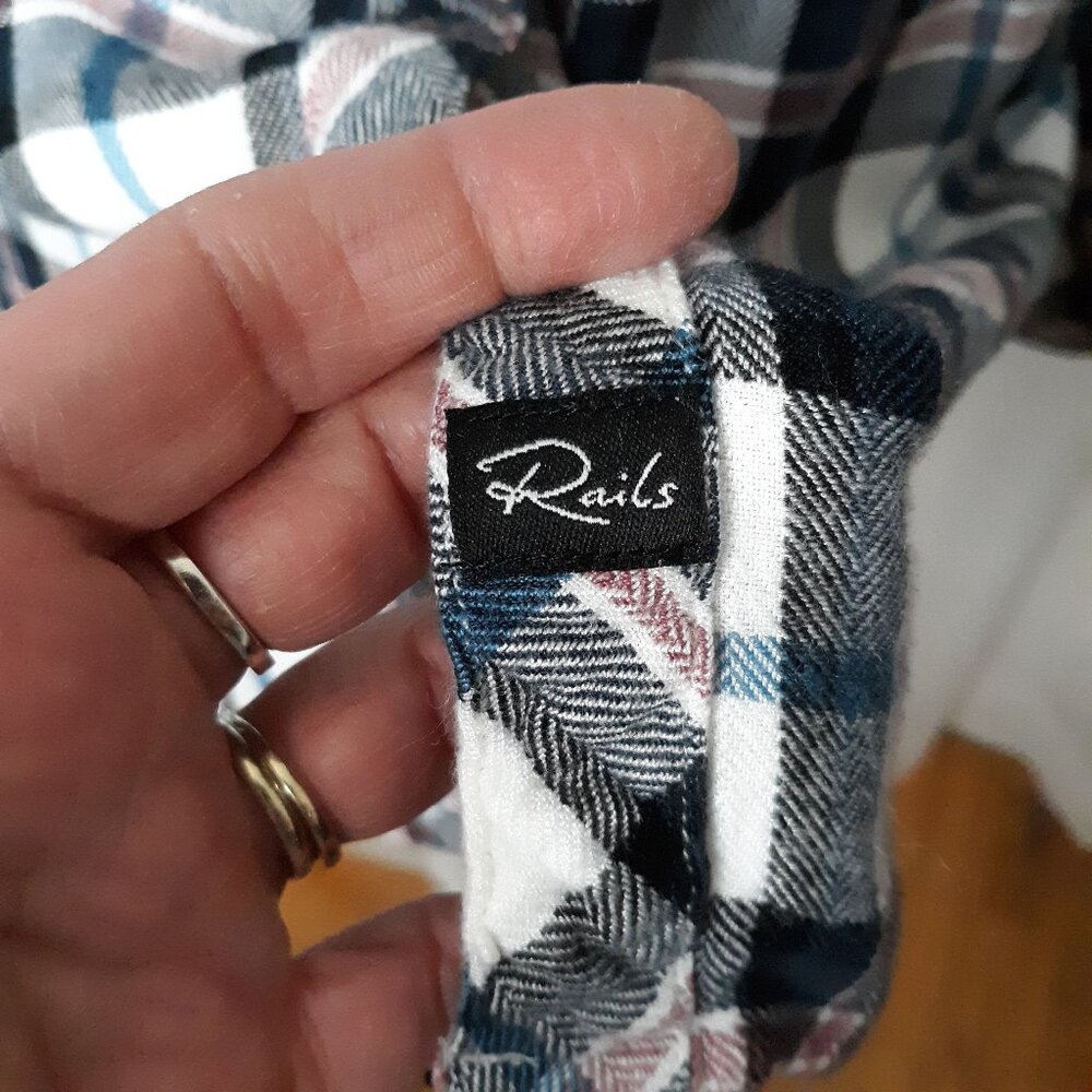 Rails X Free People Flannel Button Down - image 3